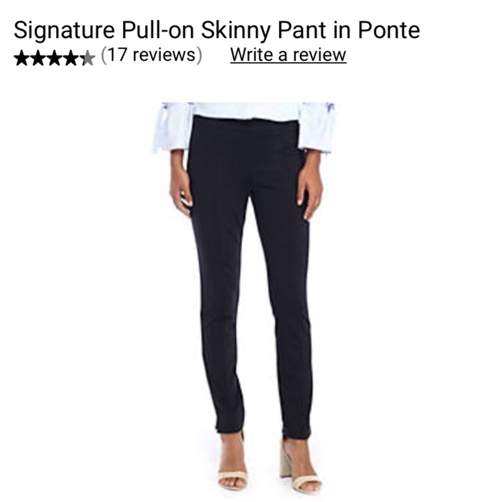 The Limited Signature Pull-on Skinny Pant in Ponte